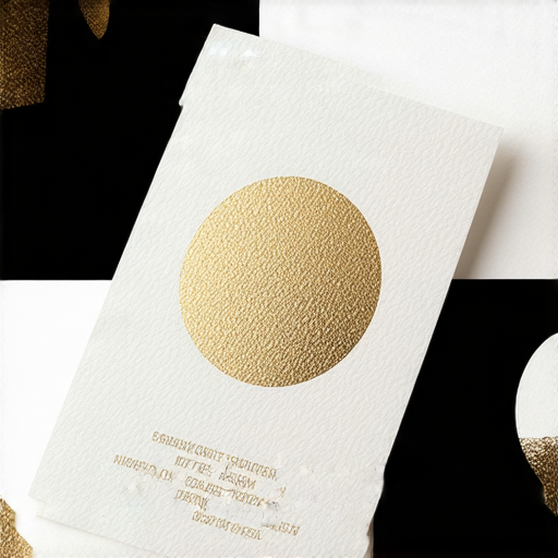 提升名片魅力的烫金效果展示，燦爛金色與獨特設計，讓品牌在商務場合中脫穎而出，吸引目光的關鍵元素，彰顯專業形象與創意。