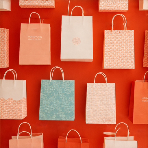「探索超可愛的香港包裝紙袋，立即購買，還可享專業印刷服務！」