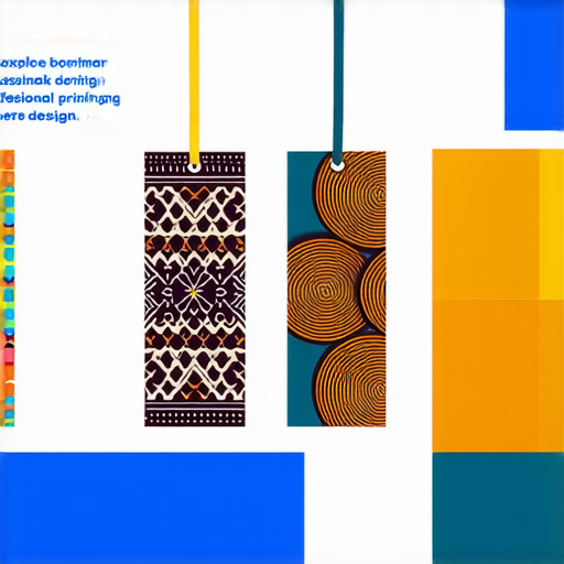 "探索獨特書簽設計，立即體驗我們專業的印刷服務！"