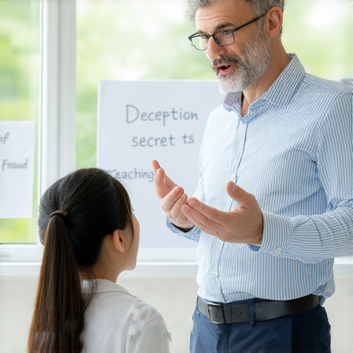 「揭露欺騙與詐騙的秘密！立即了解我們的外籍英文老師一對一教學服務！」