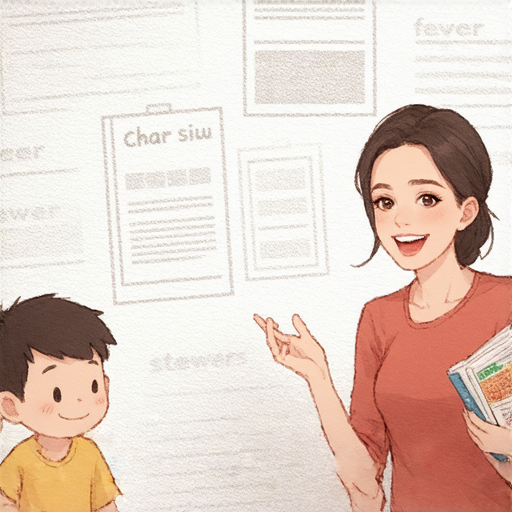 「想學叉燒、發燒、串燒英文嗎？立即報名一對一外籍老師，輕鬆提升你的英語！✨」