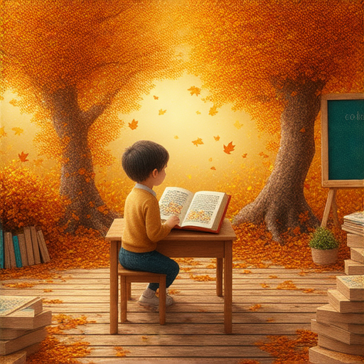 「用秋天的色彩與拐杖故事學英文，立即探索我們的外籍老師一對一教學！」