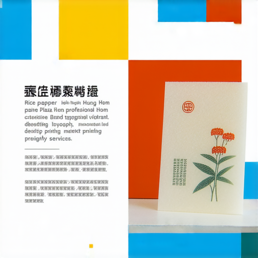 「讓米紙與紅磡廣場印刷煥然一新，探索我們的專業印刷服務！」