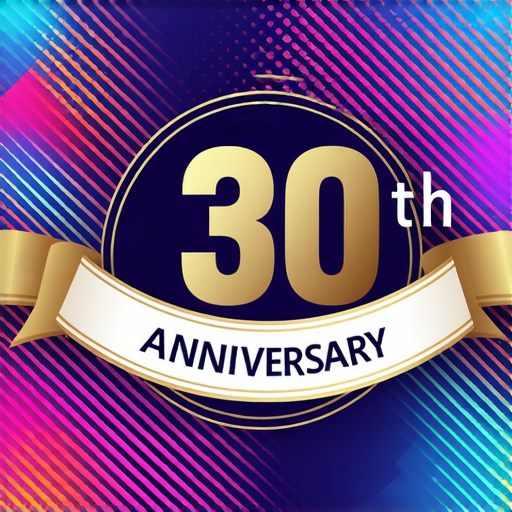 「驚艷的30周年紀念橫幅設計，快來了解我們的專業印刷服務！」