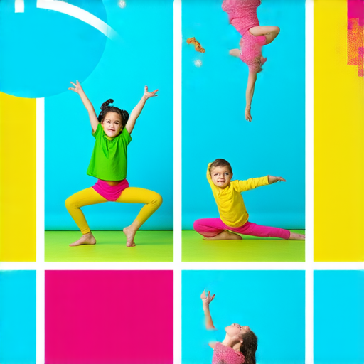 「探索獨特橫幅設計：引領孩子演出、瑜伽精華，立即聯繫我們享受專業印刷服務！」