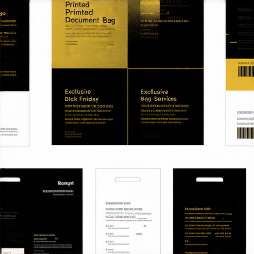 「黑色星期五特惠來襲！發現獨家公文袋印刷服務，讓您的品牌閃耀！」