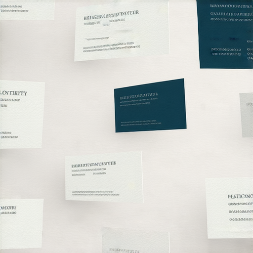 專業名片排版報價，展示多樣印刷服務，提高品牌曝光度，圖片中包含名片範本和印刷材料，適合各行各業，讓您的品牌更加耀眼！