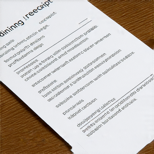 「餐飲收據的秘密：如何提升顧客滿意度？了解我們的專業印刷服務！」