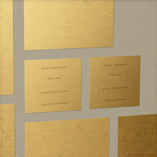 燙金貼紙展示，專業印刷服務的高品質效果，突顯品牌形象的優雅與獨特，吸引消費者目光，讓品牌更加耀眼。