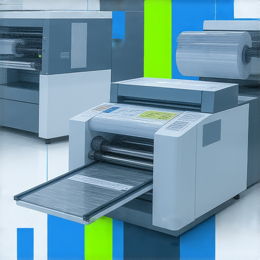 探索郵政新時代的視覺，展示先進的印刷技術與設備，強調提升印刷品質與效率，提升郵政業務的創新與未來發展，吸引關注與參與。