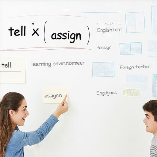 "精準分配！解密英文中的「tell」與「分配」用法，掌握學習技巧，立即預約外籍老師一對一指導！"