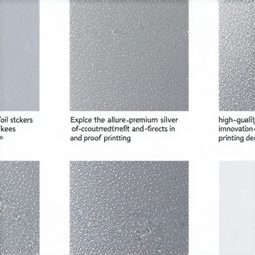 「探索銀箔貼紙的魅力！防偽與防火印刷專業服務等你來體驗！」