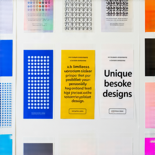 《量身打造！探索透明貼紙印刷的無限可能，立即訂製你的專屬設計！》