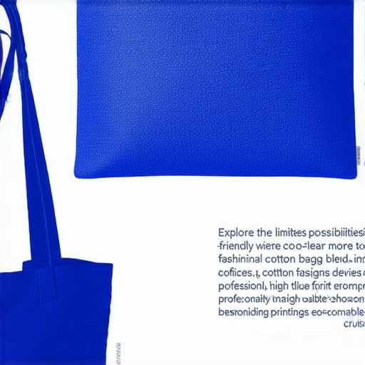 探索環保袋的無限可能，專業印刷服務呈現獨特棉麻與藍色燙畫袋的創新設計，展現環保時尚與個性選擇，立即了解更多資訊。