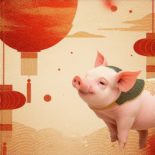 探索具有獨特設計的豬年賀卡，展現專屬祝福的精美圖案與色彩，讓每一張賀卡都成為傳遞心意的藝術品，增添新年喜慶氛圍。