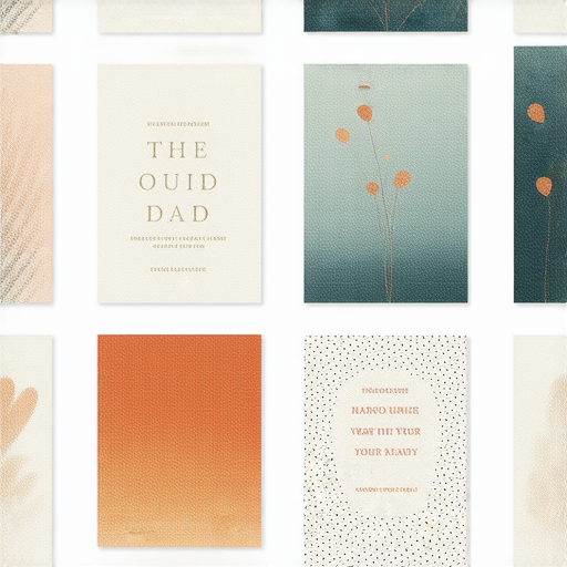 創意賀卡DIY指南圖示，展示多種印刷專業服務選項，色彩鮮明且設計獨特，激發祝福靈感，讓每張賀卡都獨一無二，適合各種場合的個性化祝福。