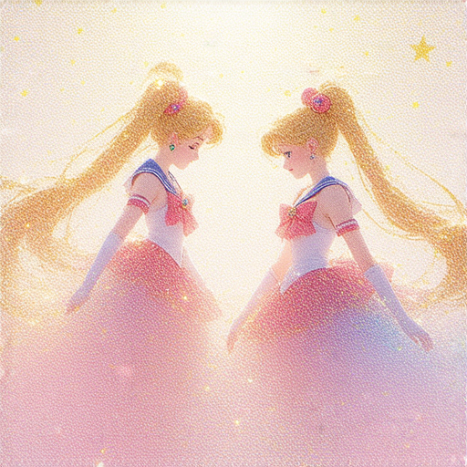 美少女戰士主題賀卡展示，色彩繽紛的設計，展現祝福的獨特魅力，立即定製專屬印刷賀卡，讓每個祝福閃耀如星，吸引粉絲目光。