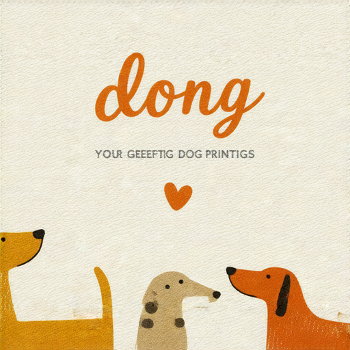 「狗狗賀卡設計大揭密：讓你的祝福獨一無二，立即探索專業印刷服務！」