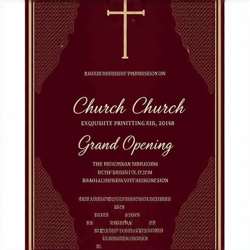 「讓您的教堂請柬與開張邀請更具魅力，立即探索我們的專業印刷服務！」