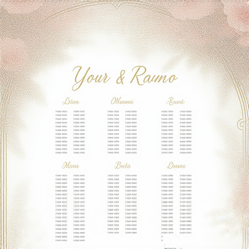 「探索獨特婚禮座位表與訂製foamboard，讓您的大日子更難忘！」