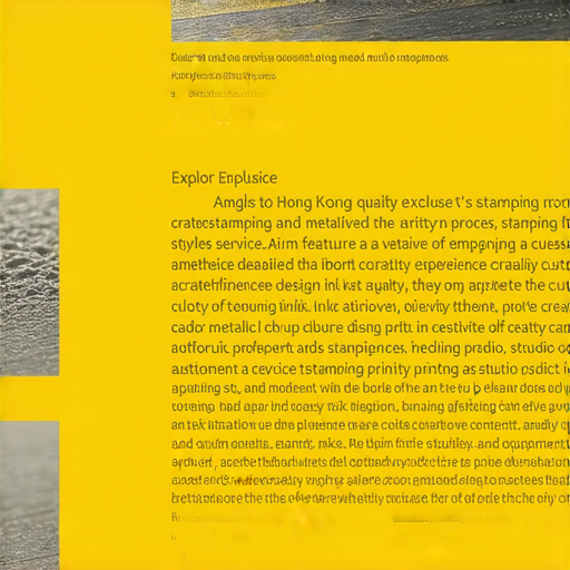 探索香港專屬金屬壓印服務，打造獨特專業印刷體驗，立即訂製你的創意！