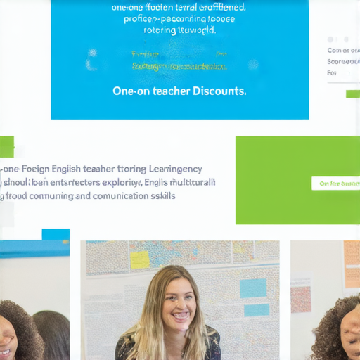 「探索特別的英文世界！立即了解我們的外籍老師一對一教學優惠！」