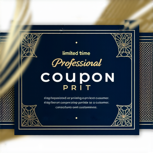 「限時優惠！揭秘完美贈券設計，立即了解我們的印刷專業服務！」