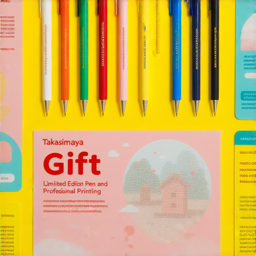 "探索高島屋贈品！獲取限量Pentel筆，還有專業印刷服務等你來體驗！"