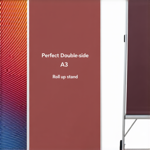 「打造完美雙面 A3 橫幅與易拉架，立即探索印刷專業服務，提升您的品牌吸引力！」