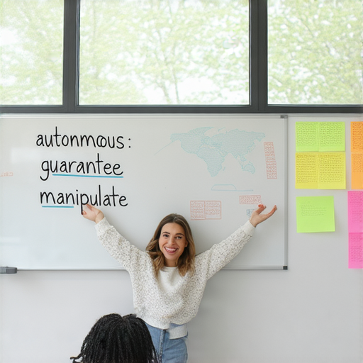 "解鎖英文世界！與外籍老師一對一學習，掌握「擅自」「擔保」「操控」等關鍵詞，立即體驗！"