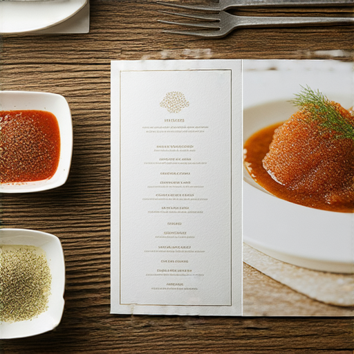 「發現餐廳菜單的秘密！立刻定制您的獨特印刷服務，讓顧客愛上每一口！」