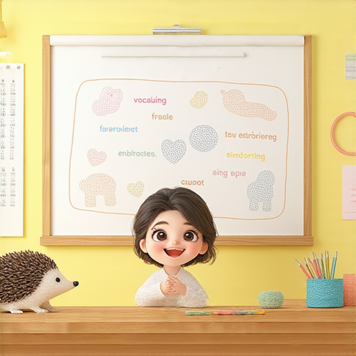 「迅速提高英文！了解刺猬、刺繡等詞彙，並一對一學習外籍老師的秘訣！」