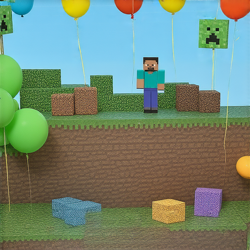 「探秘獨特Minecraft生日橫幅設計，讓你的派對驚豔全場！立即了解我們的專業印刷服務！」