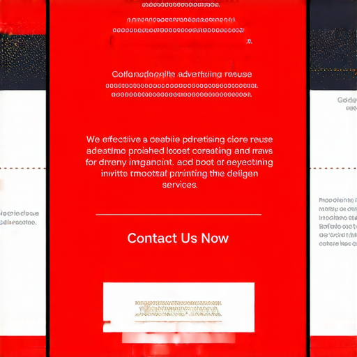 「重用創意，打造令人驚豔的金色雙面A3 Banner，立即聯繫我們輕鬆打印！」