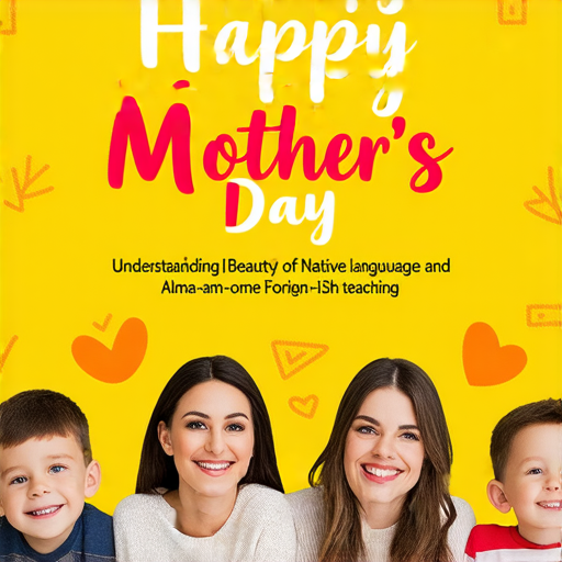 「母親節快樂！來認識母語與母校的英語魅力，體驗我們的一對一外籍英文教學！」