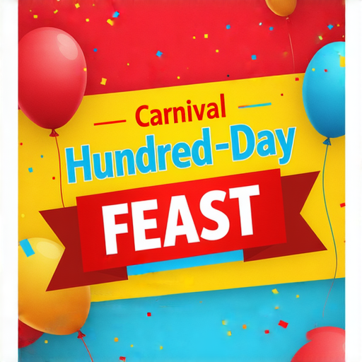 "打造專屬百日宴與嘉年華的完美Banner，立即探索我們的專業印刷服務！"