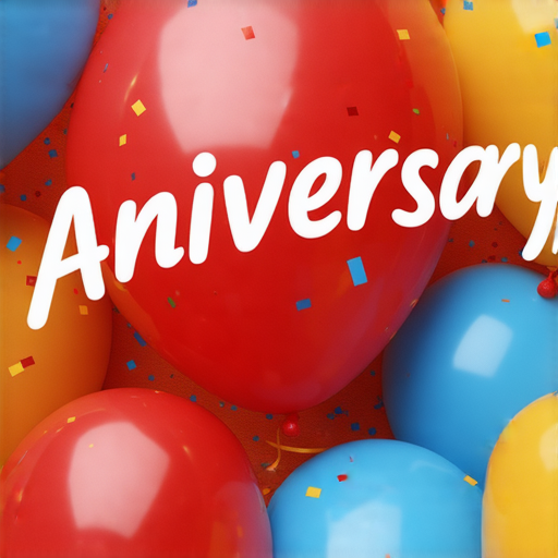 「慶祝時刻！探索我們專業印刷的周年慶橫幅，讓您的派對更添光彩！」