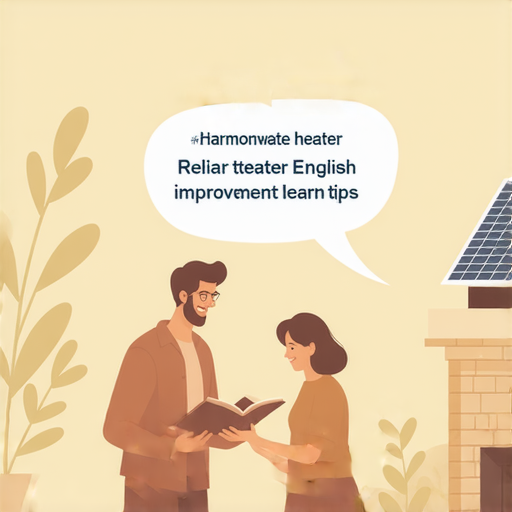 「揭開太陽能熱水器的秘密！外籍英文老師教你如何改善夫妻關係，輕鬆學習英文！」