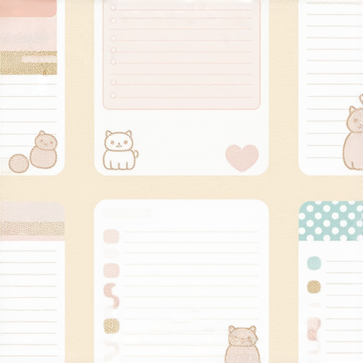 「探索可愛世界！定制你的 Kawaii Memo，讓每一頁都充滿靈感！」