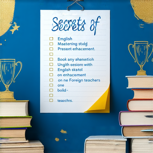 「掌握英文奧秘！獲獎名單及技巧大揭秘，立即預約外籍老師一對一輔導！」