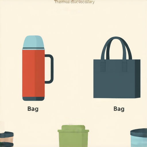 "保溫壺、袋、杯的英文你會嗎？快來學習並提升英文能力！"