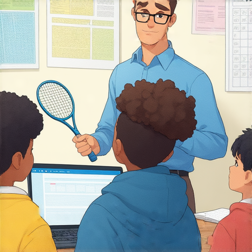 「掌握網球術語與網絡安全！一對一外籍英文教學，讓你的英文水平飛躍！」