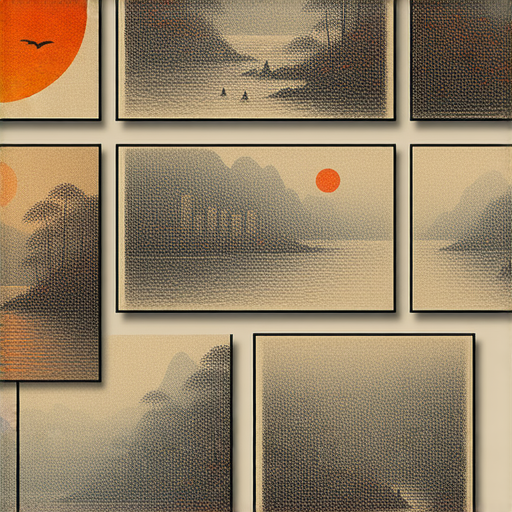 發現香港藝術魅力的圖片，展示專業印刷服務的作品集，突出藝術作品的細節與色彩，讓每個作品閃耀登場，吸引觀眾的目光。