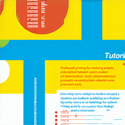 「專業印刷服務！立即獲取量身訂做的補習單張，讓您的教育宣傳更吸引！」