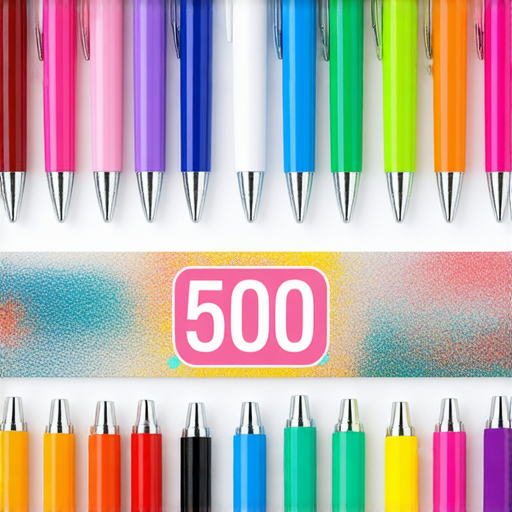 「專業廣告筆印刷，500支只需優惠價！立即設計您的獨特廣告筆！」