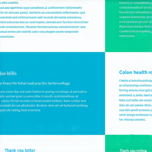 「掌握英文：結算、結腸健康與感謝信，全方位提升你的英文能力！」