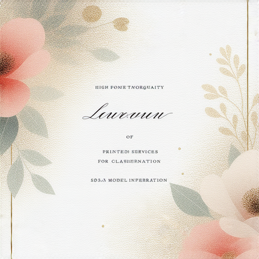 「璀璨請帖設計，打造獨特婚禮邀請卡，立即探索我們的專業印刷服務！」