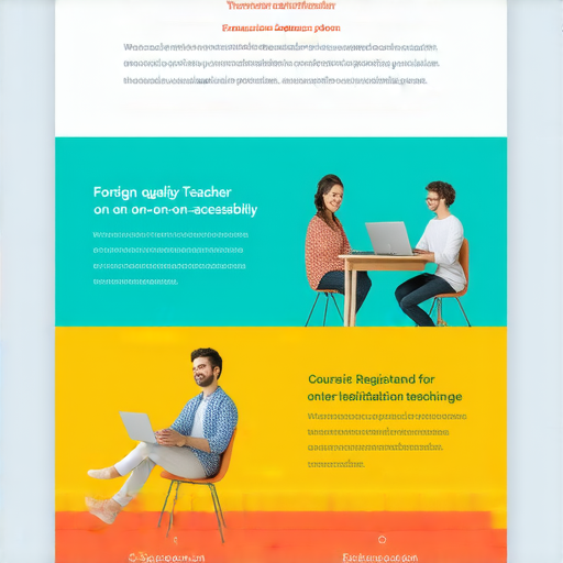 「無論你要一成不變還是一拍即合，探索我們的外籍英文老師，一對一教學即可開始！立即註冊！」