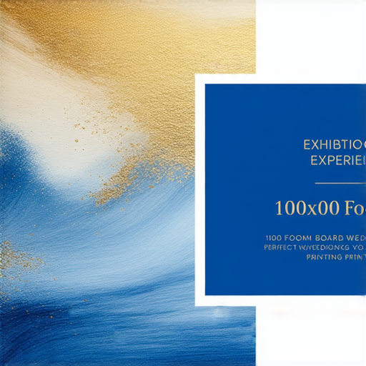 「打造獨特展覽體驗！探索100x100泡沫板及婚禮專屬印刷服務！」