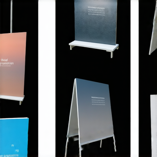 探索完美展架：A型、H型、X型及更多，立即提升您的品牌形象！專業印刷服務等您來體驗！